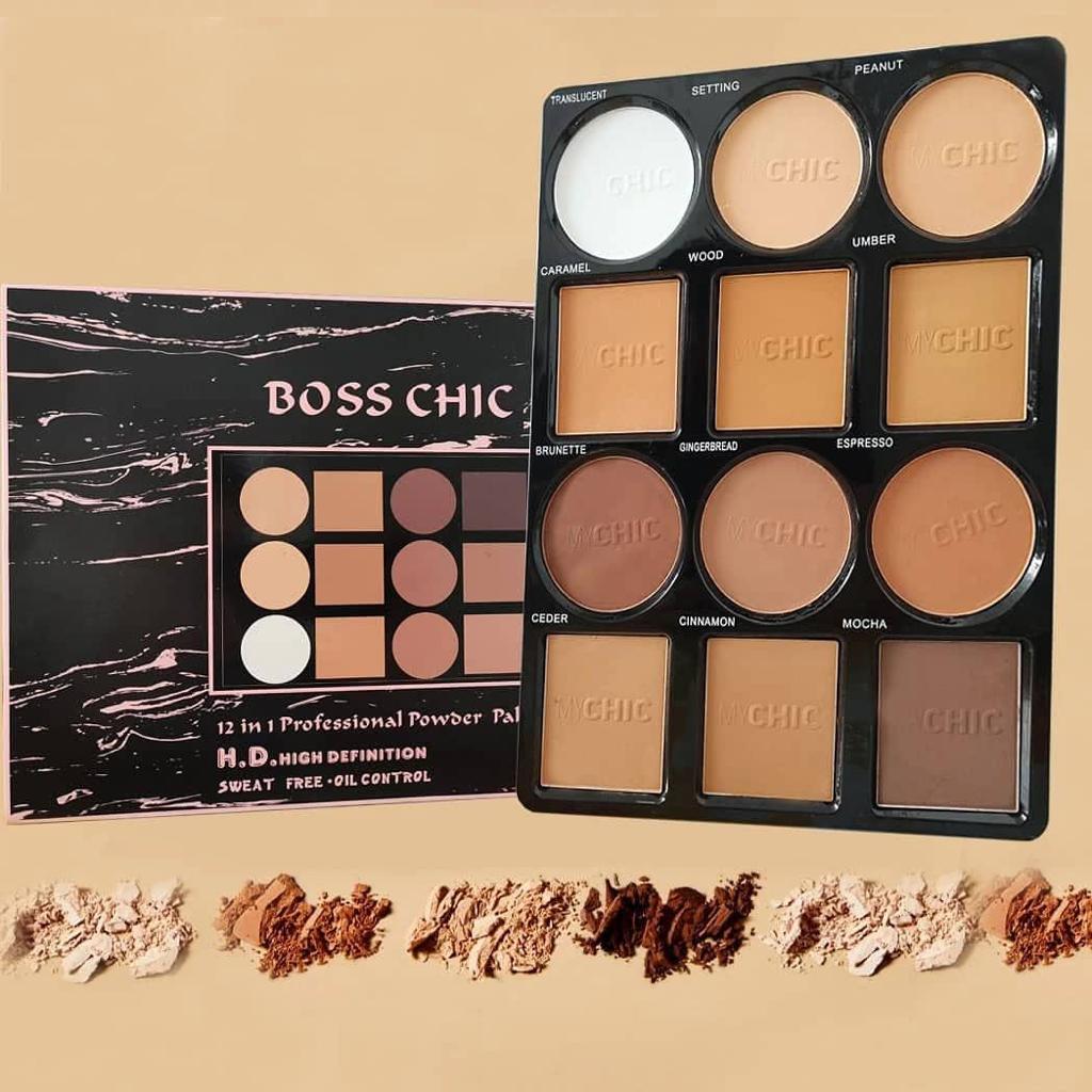 12 In 1 Powder Palette